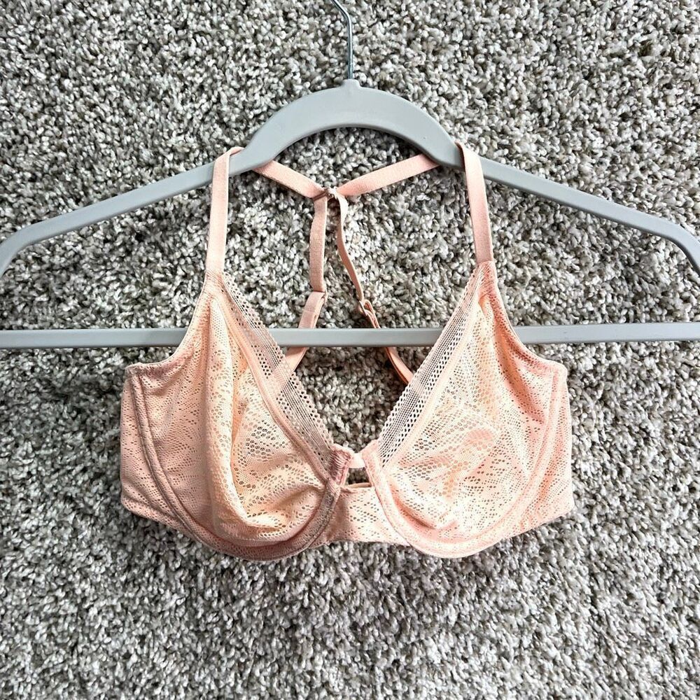 Soma Bra Women's 32D Unlined Perfect Coverage Lace